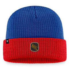 Washington Capitals Fanatics Heritage Vintage Cuffed Knit Hat - Blue/Red - NHL 200010529