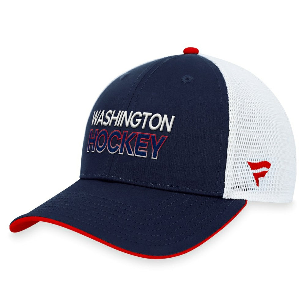 Washington Capitals Fanatics Authentic Pro Alternate Jersey Trucker Adjustable Hat - Navy - NHL 200011133