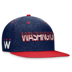 Washington Capitals Fanatics Authentic Pro Alternate Jersey Snapback Hat - Navy/Red - NHL 200011182