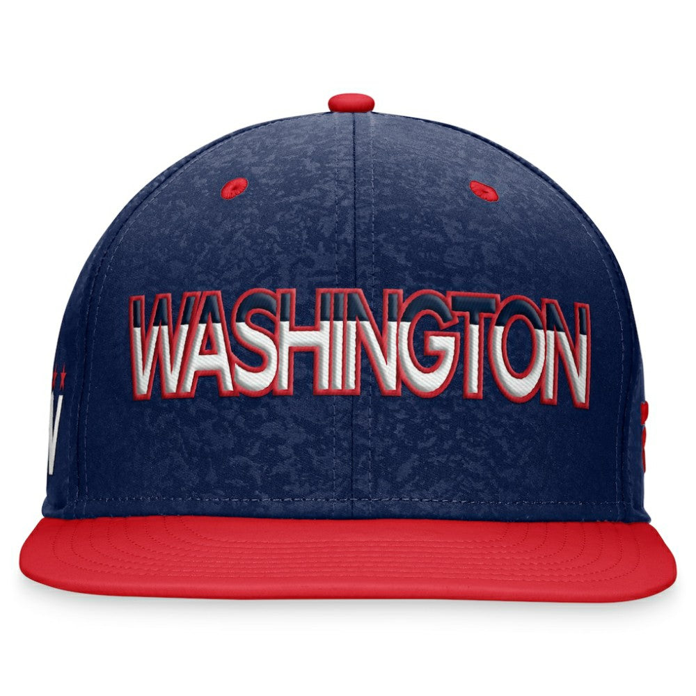Washington Capitals Fanatics Authentic Pro Alternate Jersey Snapback Hat - Navy/Red - NHL 200011182