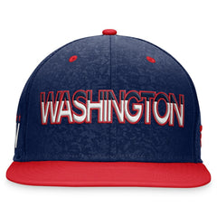 Washington Capitals Fanatics Authentic Pro Alternate Jersey Snapback Hat - Navy/Red - NHL 200011182