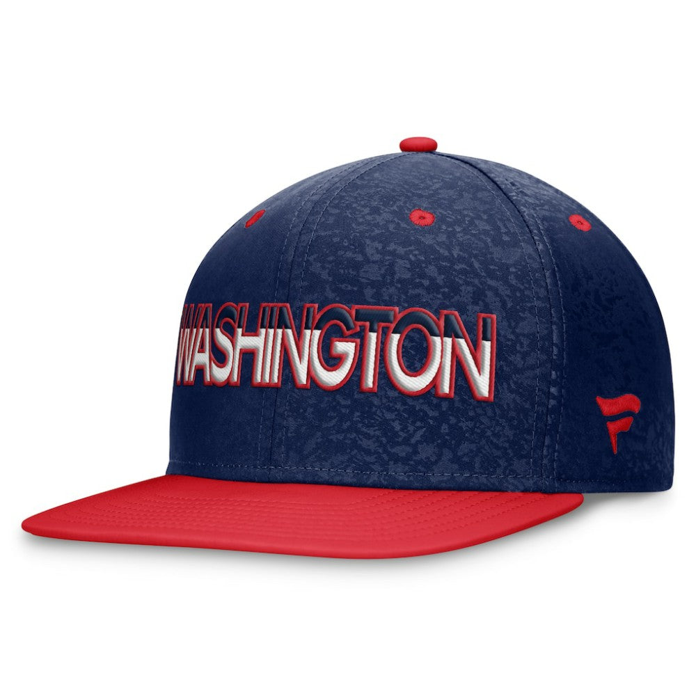 Washington Capitals Fanatics Authentic Pro Alternate Jersey Snapback Hat - Navy/Red - NHL 200011182
