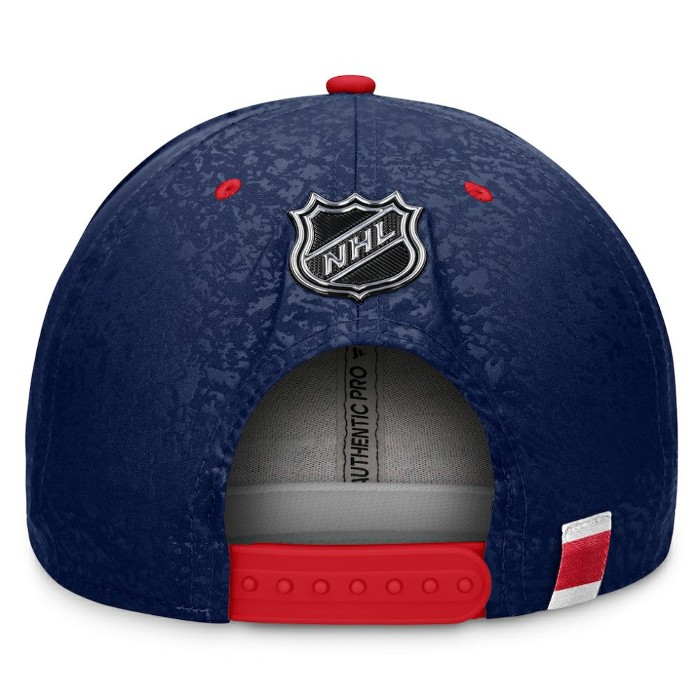 Washington Capitals Fanatics Authentic Pro Alternate Jersey Snapback Hat - Navy/Red - NHL 200011182
