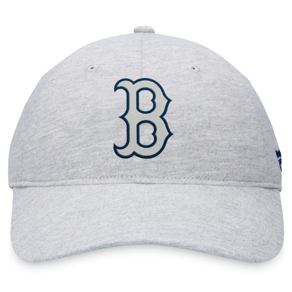 Boston Red Sox Fanatics Logo Adjustable Hat - Gray - Fanatics Lifestyle