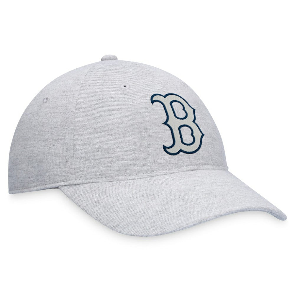 Boston Red Sox Fanatics Logo Adjustable Hat - Gray - Fanatics Lifestyle