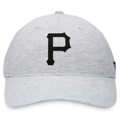 Pittsburgh Pirates Fanatics Logo Adjustable Hat - Gray - Fanatics Sale