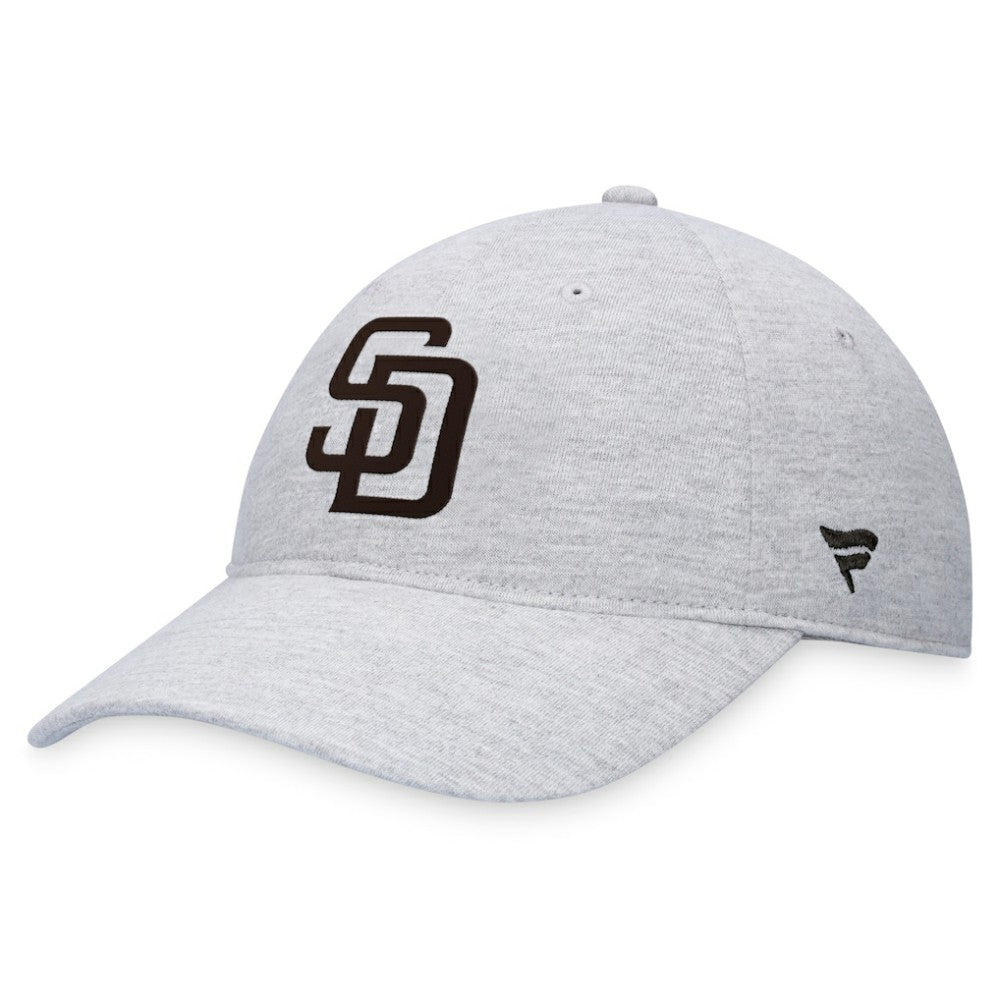 San Diego Padres Fanatics Logo Adjustable Hat - Gray - Fanatics Discount