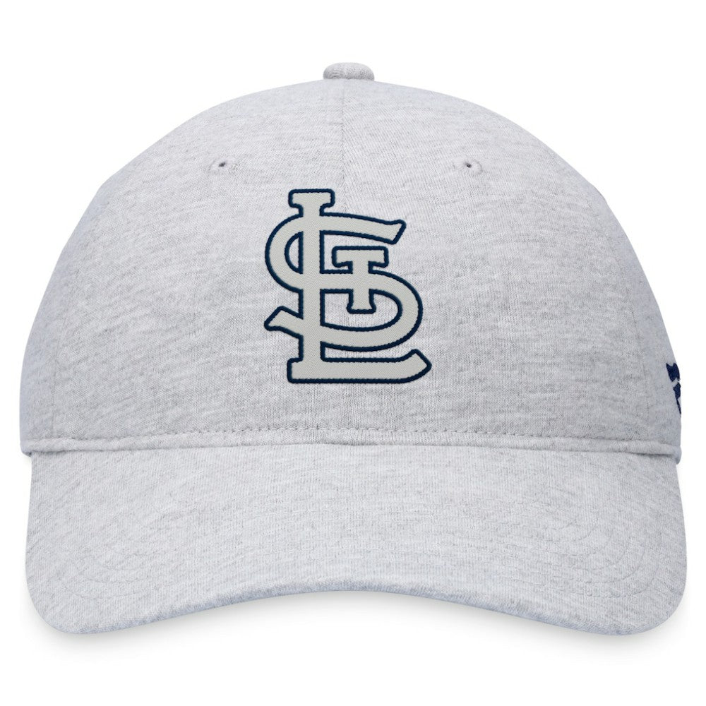 St. Louis Cardinals Fanatics Logo Adjustable Hat - Gray - Fanatics on Sale