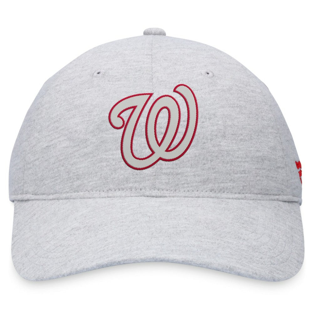Washington Nationals Fanatics Logo Adjustable Hat - Gray - Fanatics Sale