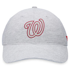 Washington Nationals Fanatics Logo Adjustable Hat - Gray - Fanatics Sale