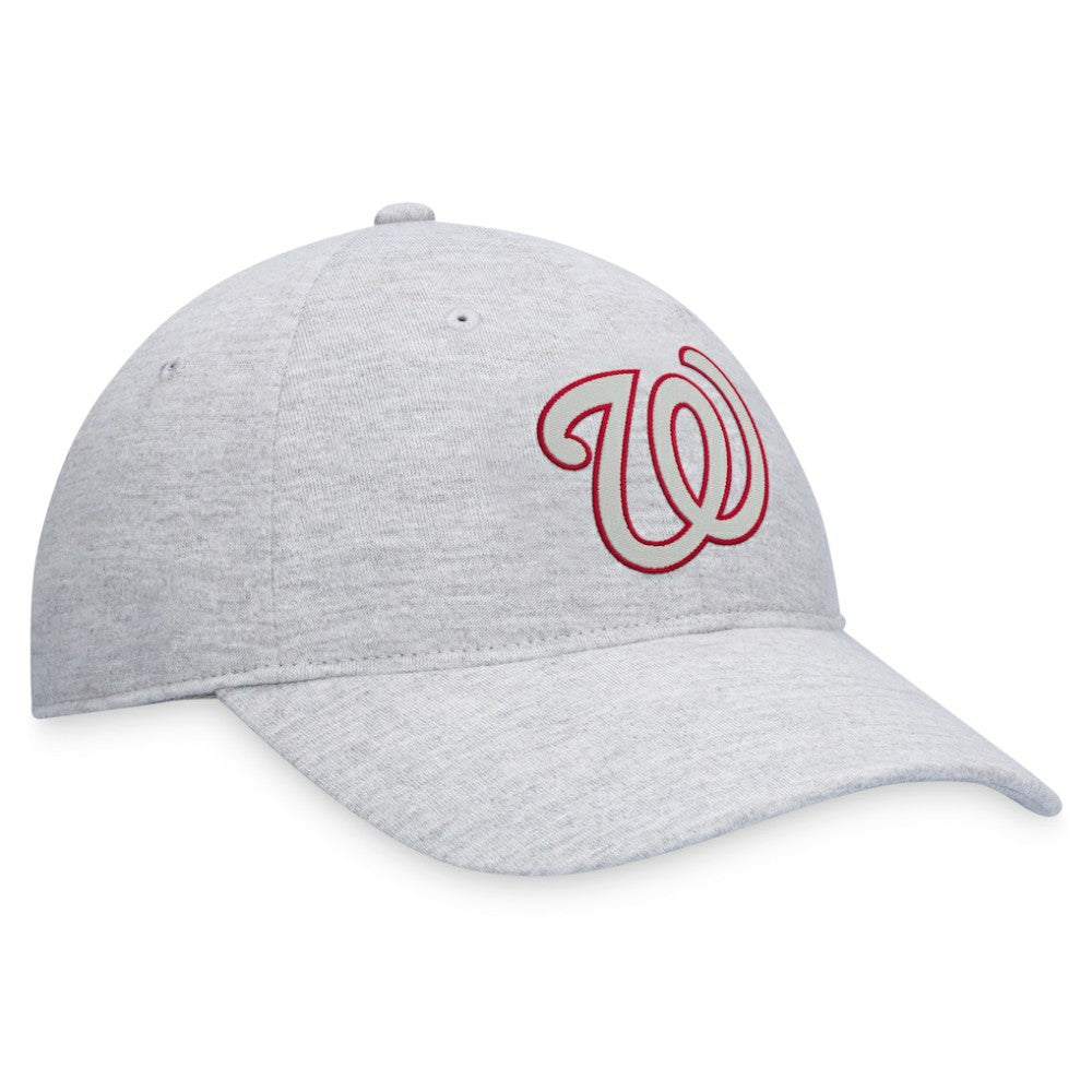 Washington Nationals Fanatics Logo Adjustable Hat - Gray - Fanatics Sale