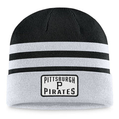 Pittsburgh Pirates Fanatics Cuffed Knit Hat - Gray - Fanatics on Sale