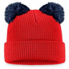 St. Louis Cardinals Fanatics Women's Double Pom Cuffed Knit Hat - Red/Navy - Fanatics Sale