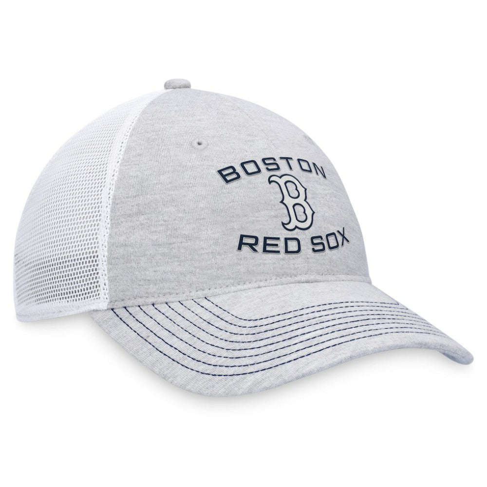 Boston Red Sox Fanatics Trucker Adjustable Hat - Gray - Fanatics Sale