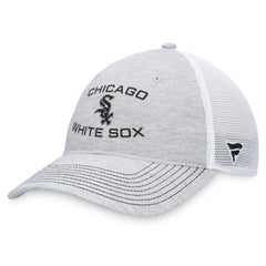 Chicago White Sox Fanatics Trucker Adjustable Hat - Gray - Fanatics Lifestyle