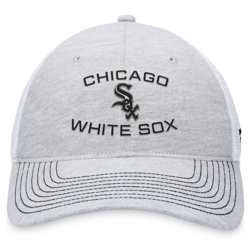 Chicago White Sox Fanatics Trucker Adjustable Hat - Gray - Fanatics Lifestyle