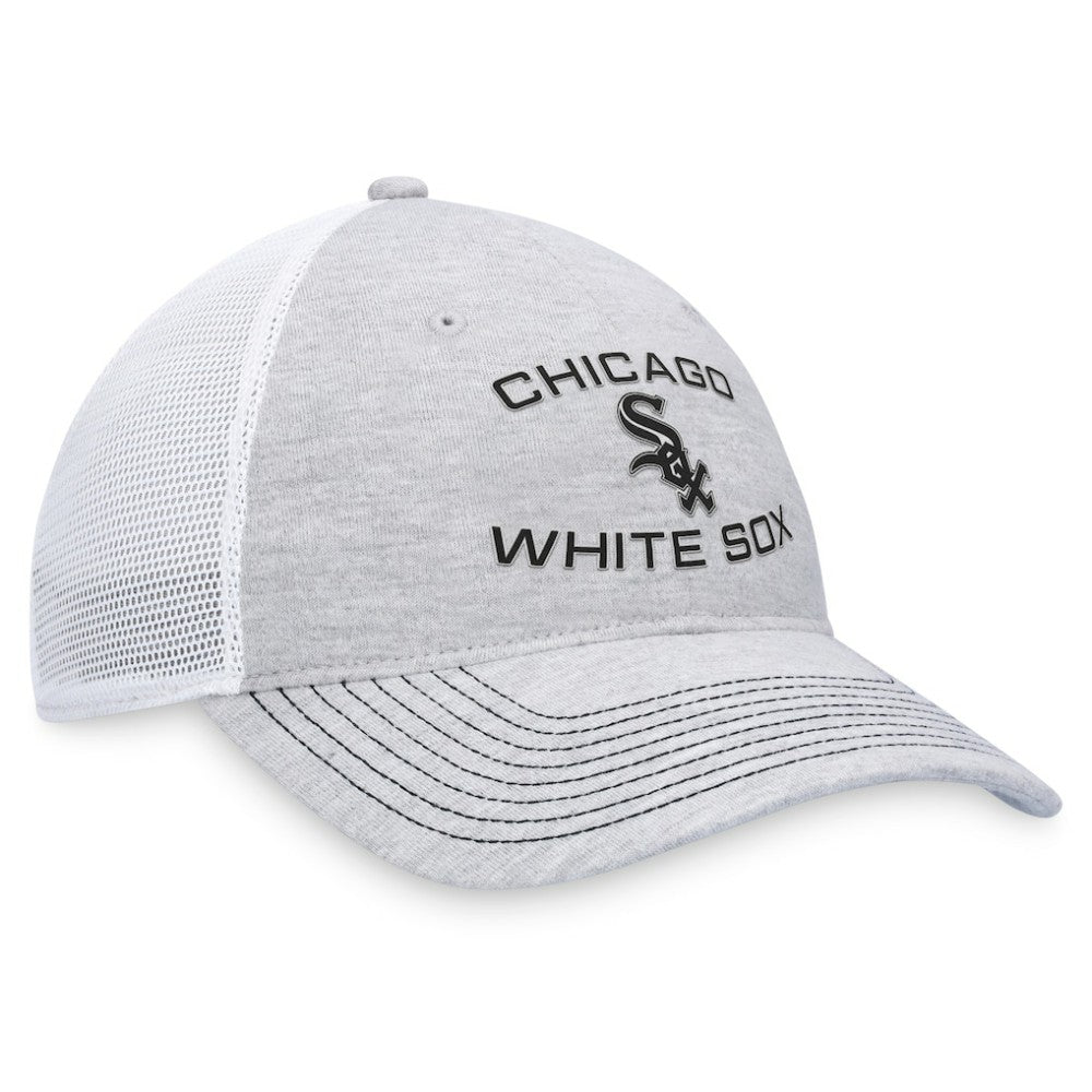 Chicago White Sox Fanatics Trucker Adjustable Hat - Gray - Fanatics Lifestyle