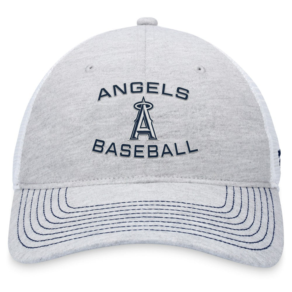 Los Angeles Angels Fanatics Trucker Adjustable Hat - Gray - Fanatics on Sale