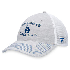 Los Angeles Dodgers Fanatics Trucker Adjustable Hat - Gray - Fanatics Online