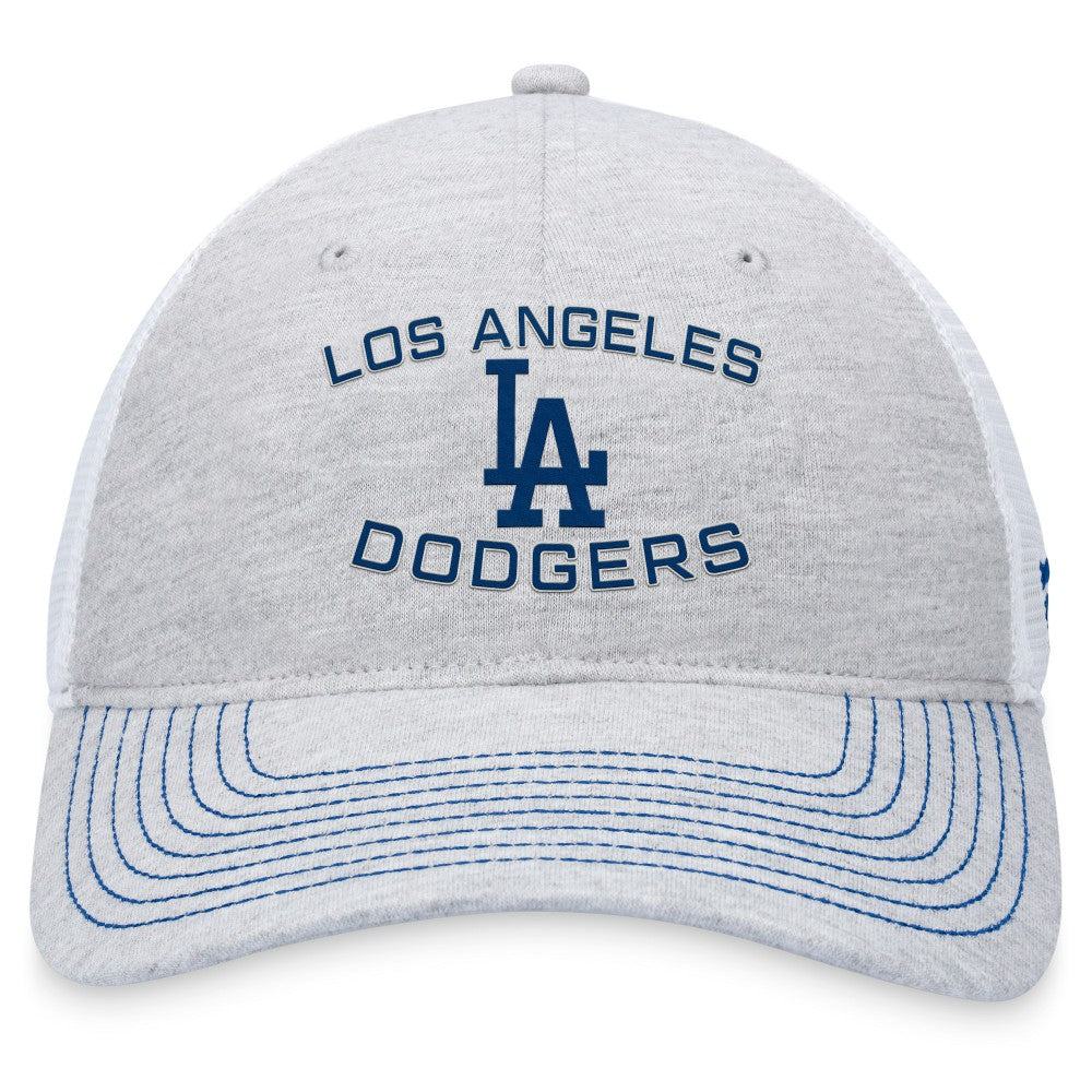 Los Angeles Dodgers Fanatics Trucker Adjustable Hat - Gray - Fanatics Online