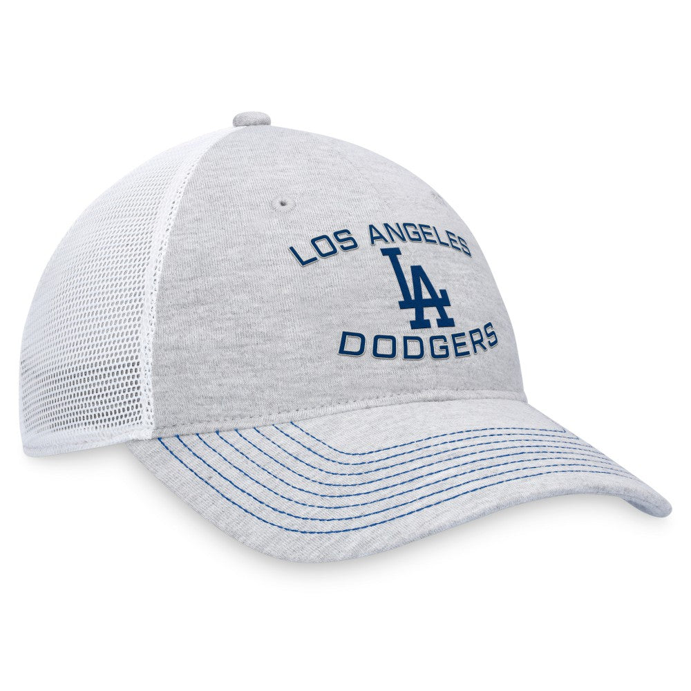 Los Angeles Dodgers Fanatics Trucker Adjustable Hat - Gray - Fanatics Online