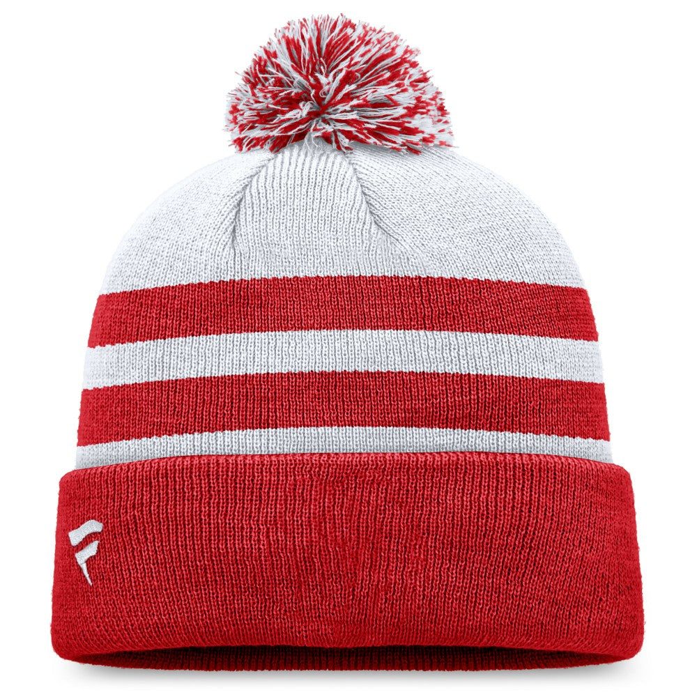 Los Angeles Angels Fanatics Cuffed Knit Hat with Pom - Gray - Fanatics on Sale