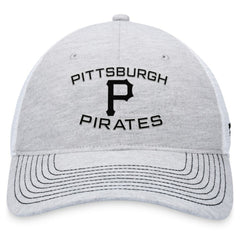 Pittsburgh Pirates Fanatics Trucker Adjustable Hat - Gray - Fanatics Online