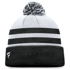 Pittsburgh Pirates Fanatics Cuffed Knit Hat with Pom - Gray - Fanatics Discount