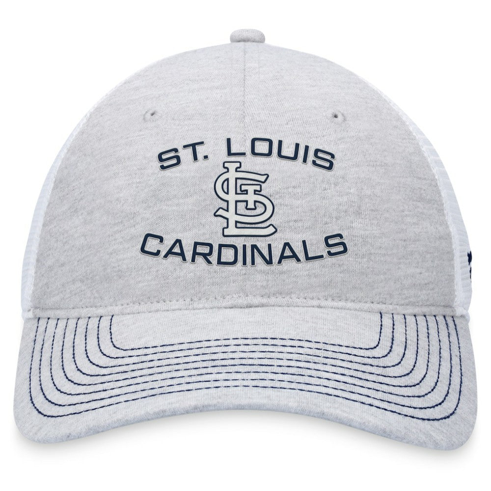 St. Louis Cardinals Fanatics Trucker Adjustable Hat - Gray - Fanatics Sale