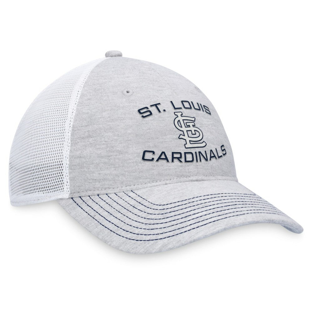 St. Louis Cardinals Fanatics Trucker Adjustable Hat - Gray - Fanatics Sale