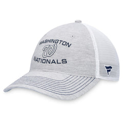 Washington Nationals Fanatics Trucker Adjustable Hat - Gray - Fanatics on Sale