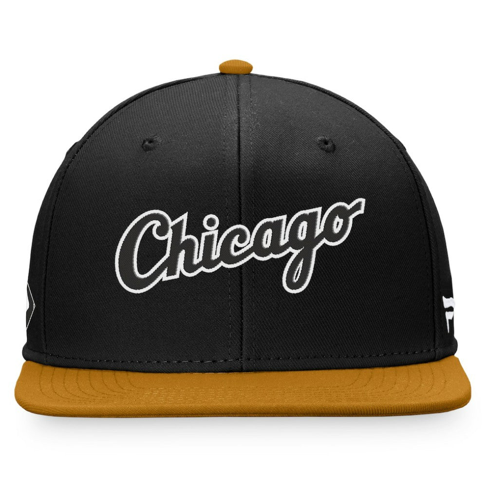 Chicago White Sox Fanatics Fitted Hat - Black/Khaki - Fanatics Online