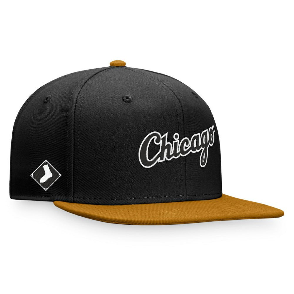 Chicago White Sox Fanatics Fitted Hat - Black/Khaki - Fanatics Online