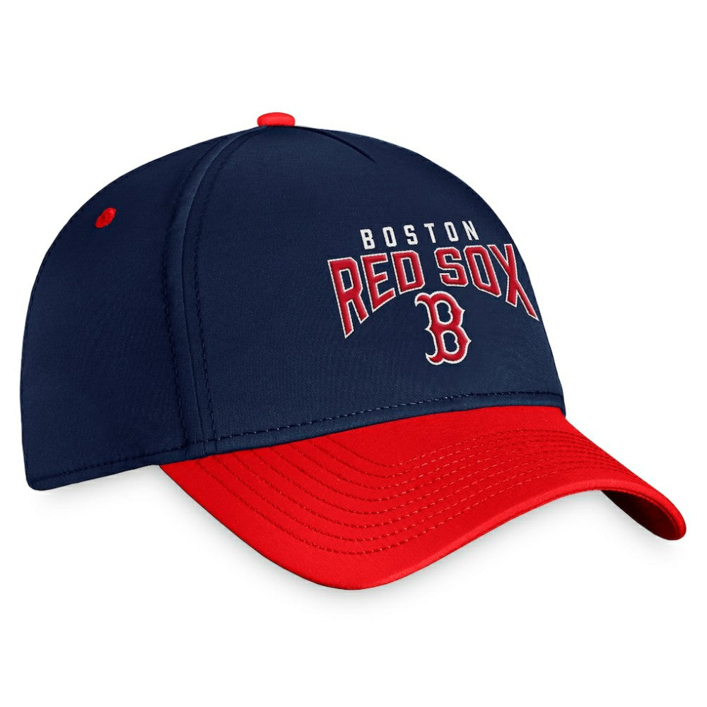 Boston Red Sox Fanatics Stacked Logo Flex Hat - Navy/Red - Fanatics Lifestyle