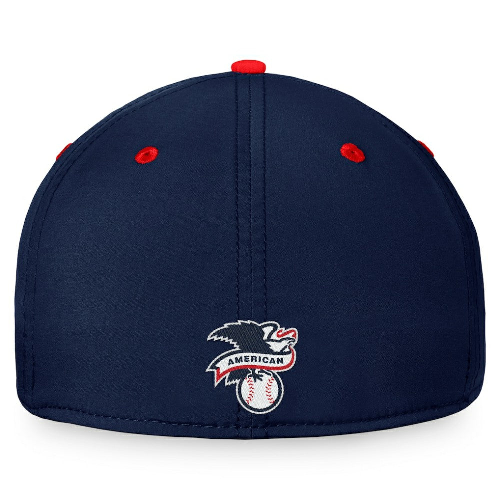 Boston Red Sox Fanatics Stacked Logo Flex Hat - Navy/Red - Fanatics Lifestyle