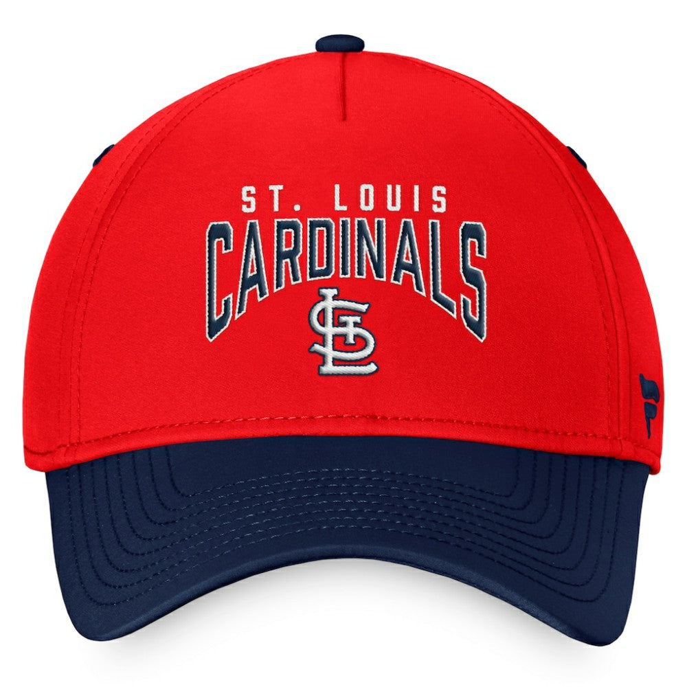 St. Louis Cardinals Fanatics Stacked Logo Flex Hat - Red/Navy - Fanatics Sale