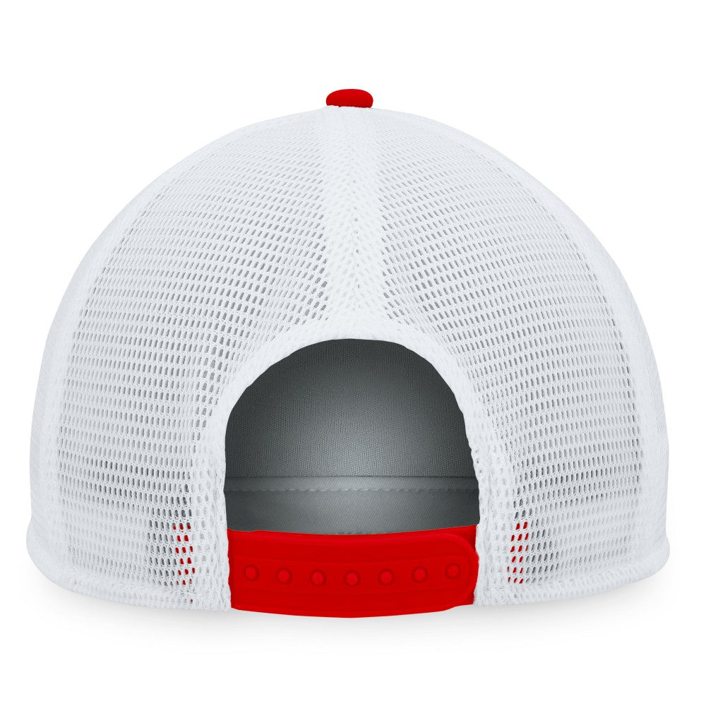 Los Angeles Angels Fanatics Foam Front Patch Trucker Snapback Hat - Red - Fanatics Online