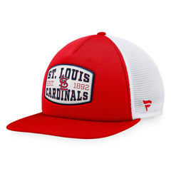 St. Louis Cardinals Fanatics Foam Front Patch Trucker Snapback Hat - Red - Fanatics on Sale