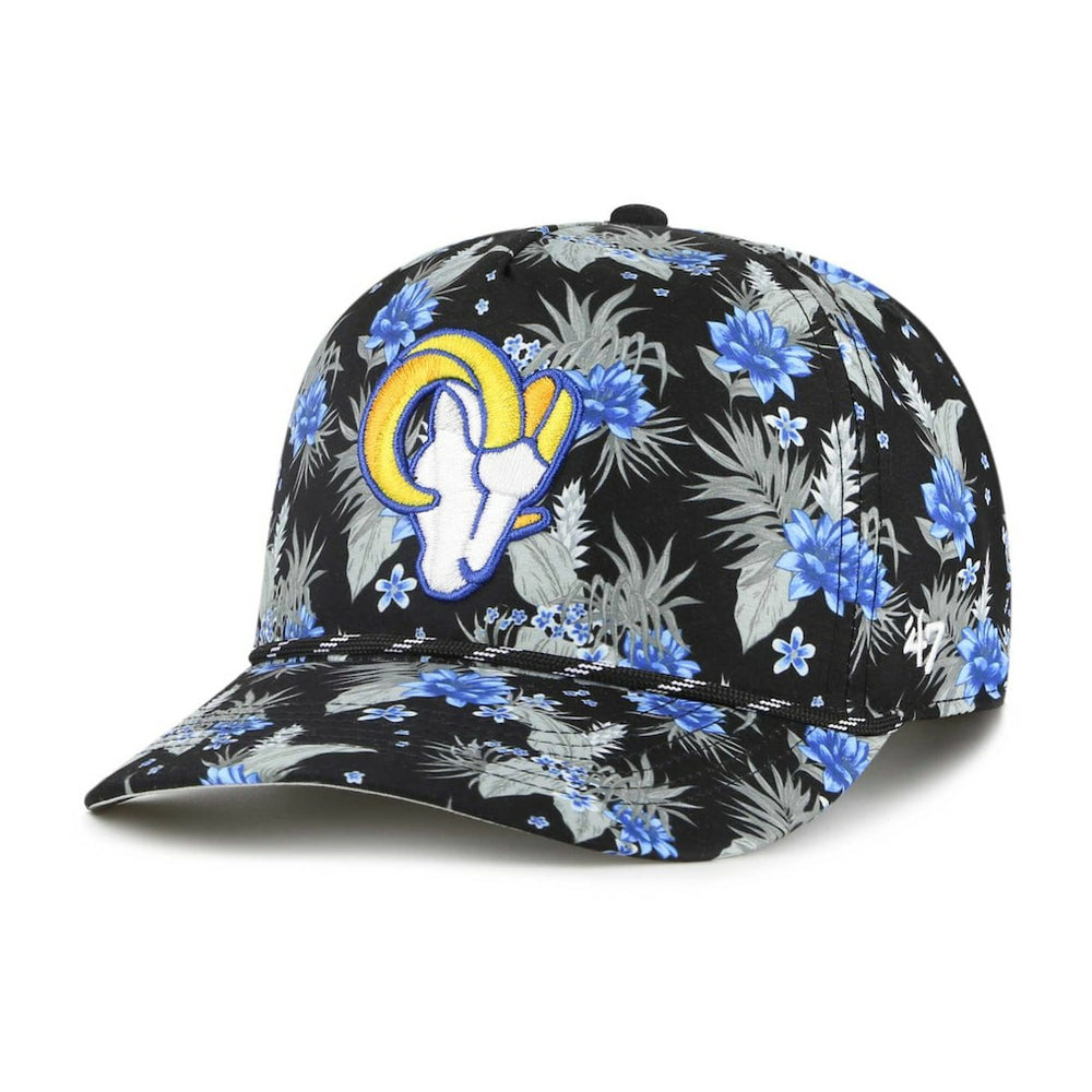 47 brand Los Angeles Rams '47 Dark Tropic Hitch Adjustable Hat Black