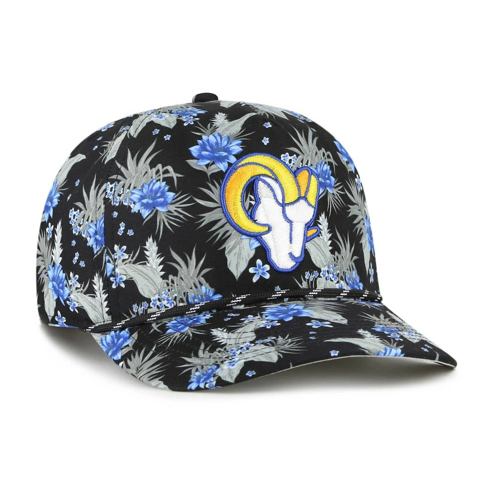 47 brand Los Angeles Rams '47 Dark Tropic Hitch Adjustable Hat Black