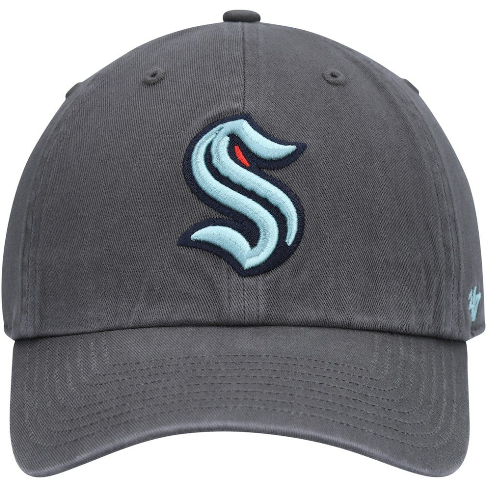 Seattle Kraken '47 Clean Up Adjustable Hat - Charcoal - NHL 200012153