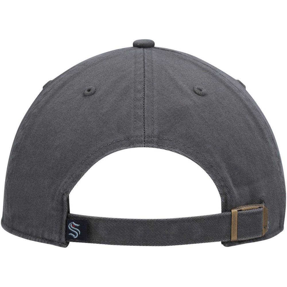 Seattle Kraken '47 Clean Up Adjustable Hat - Charcoal - NHL 200012153