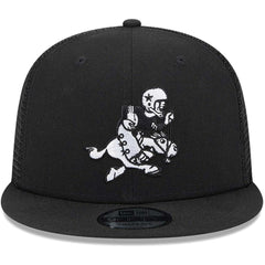 Dallas Cowboys New Era Retro Joe Main Trucker 9FIFTY Snapback Hat Black