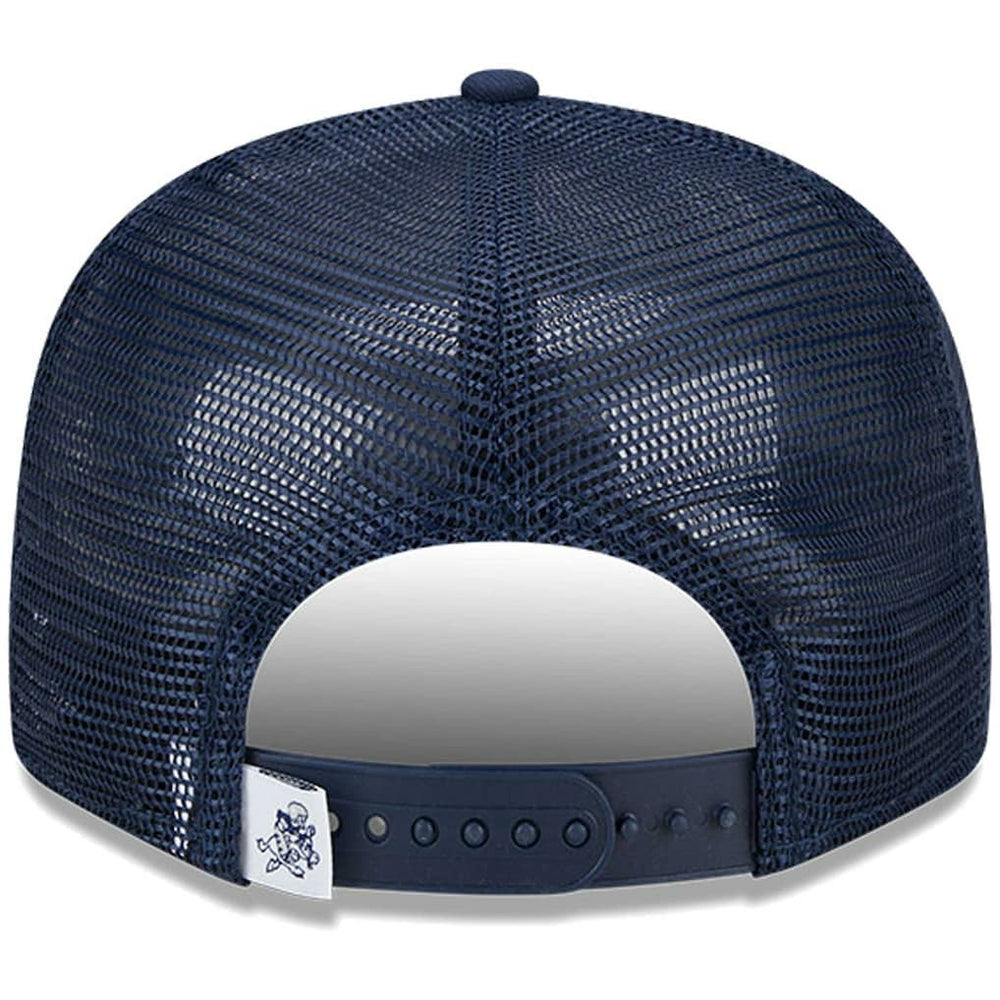 Dallas Cowboys New Era Retro Joe Main Trucker 9FIFTY Snapback Hat Navy