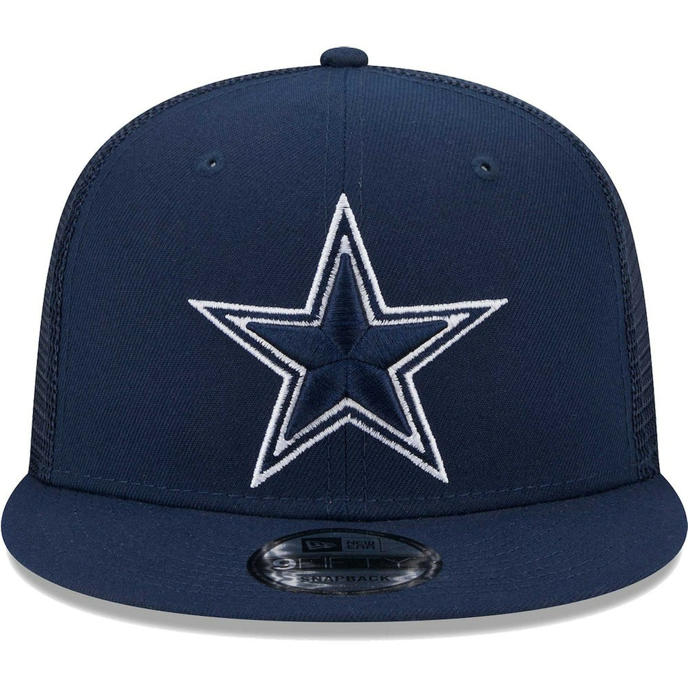 Dallas Cowboys New Era Main Trucker 9FIFTY Snapback Hat Navy
