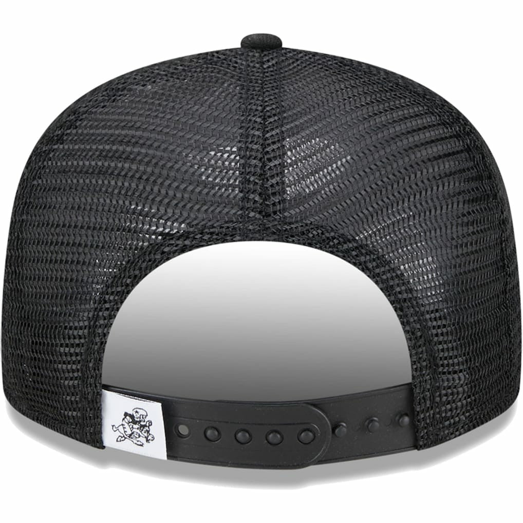 Dallas Cowboys New Era Youth Retro Joe Main B-Dub 9FIFTY Trucker Adjustable Hat Black
