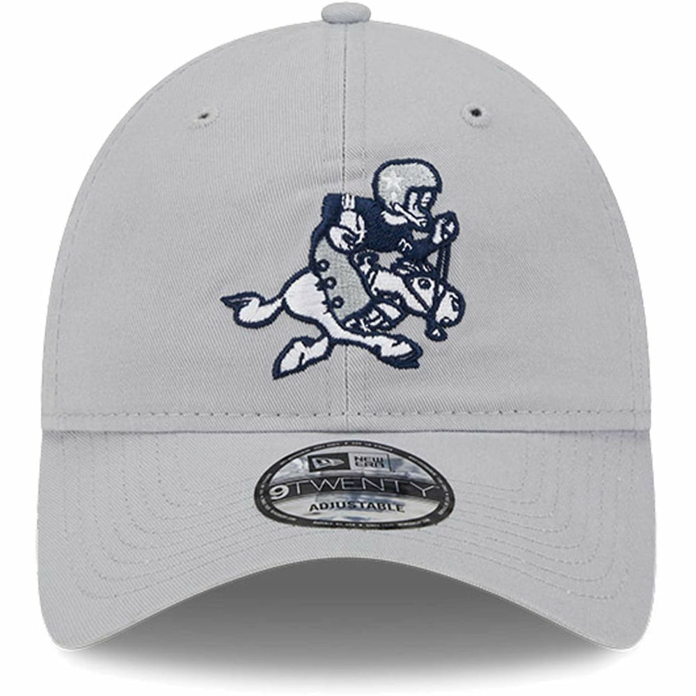 Dallas Cowboys New Era Retro Main Core Classic 2.0 9TWENTY Adjustable Hat Gray