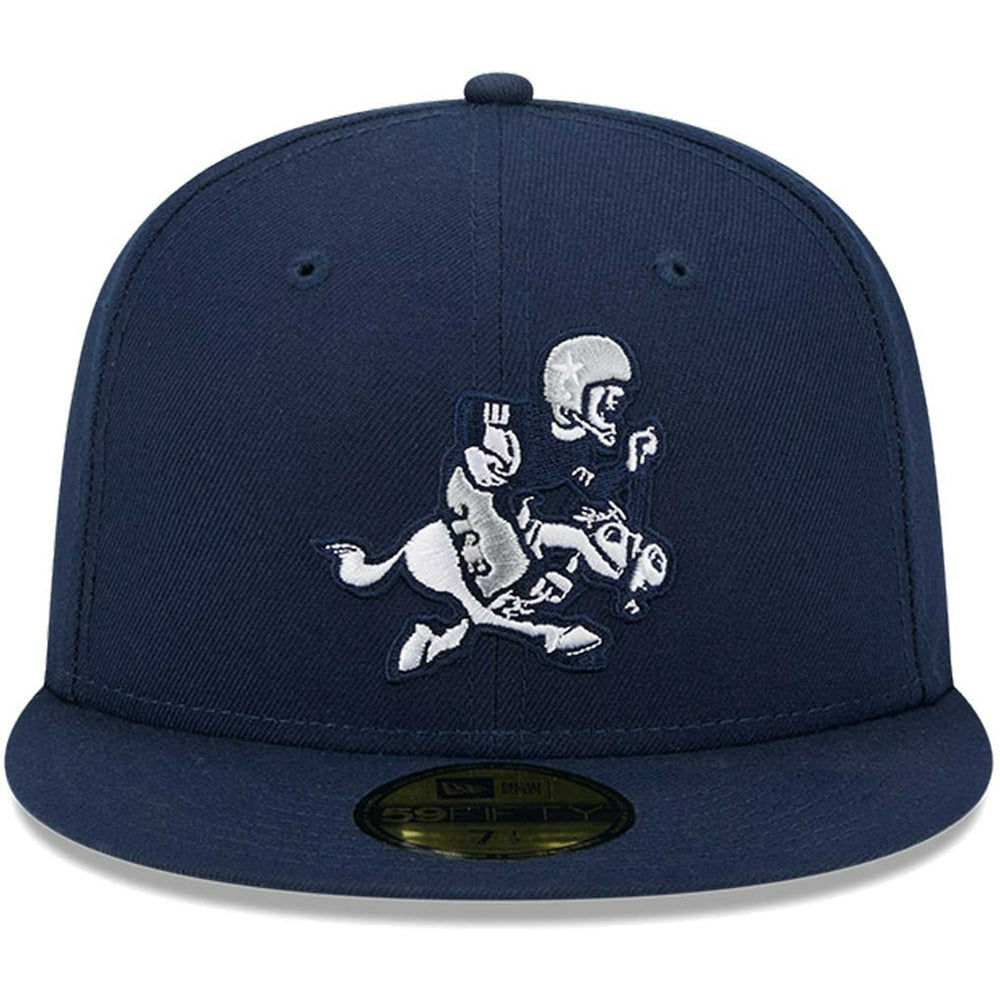 Dallas Cowboys New Era Retro Joe Main 59FIFTY Fitted Hat Navy