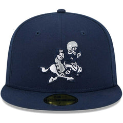 Dallas Cowboys New Era Retro Joe Main 59FIFTY Fitted Hat Navy