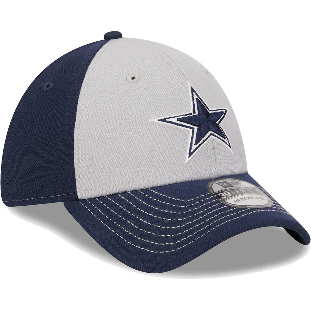 Dallas Cowboys New Era Main 39THIRTY Flex Hat Gray